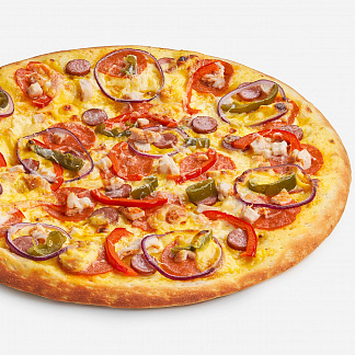 Диабло пицца 33см острая
